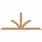 Ekena Millwork Richland Timber Gable Bracket, Western Red Cedar, 72"W x 30"H x 3 1/2"D x 3 1/2"F, 10/12 Pitch GBW072X30X0404RIC00SWR - alternate 1